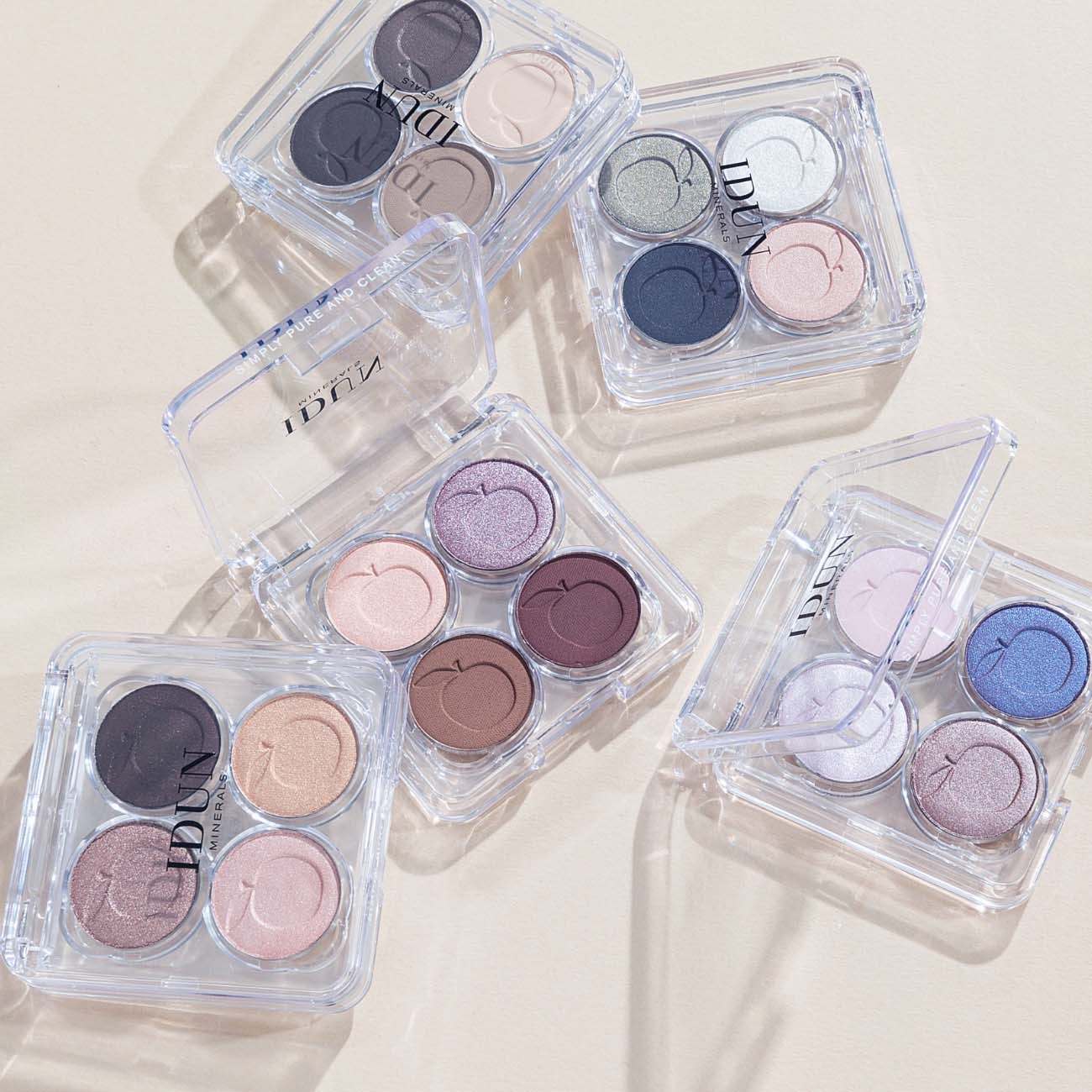 IDUN Minerals Mineral Eyeshadow Palette Norrlandssyren (obrázok 3)