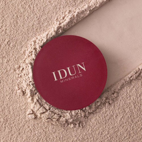 Минеральная тональная основа IDUN Minerals Mineral Powder Foundation рассыпчатая, оттенок Edda Cool Medium-Light, 7 г — фото 3