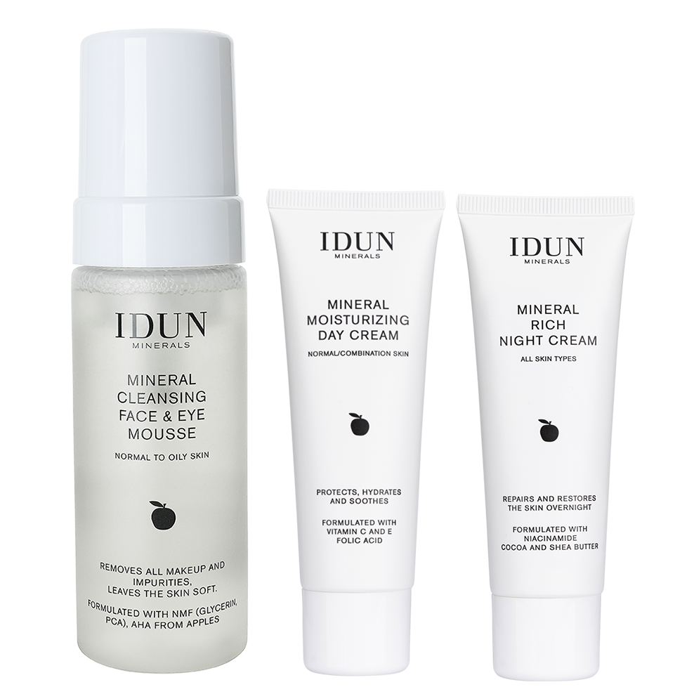 Läs mer om IDUN Minerals Moisturizing Kit Normal skin