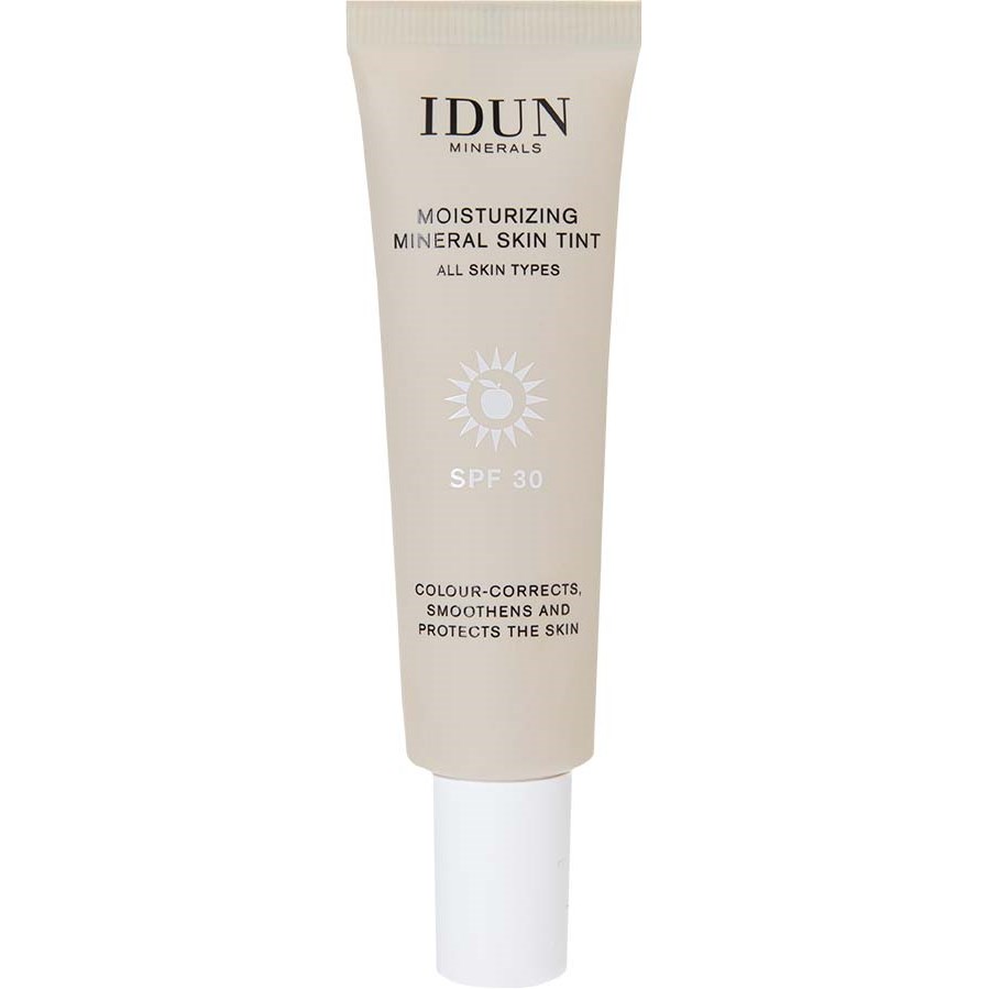 Produktfoto för IDUN Minerals Moisturizing Mineral Skin Tint SPF30 Östermalm Deep 27 ml