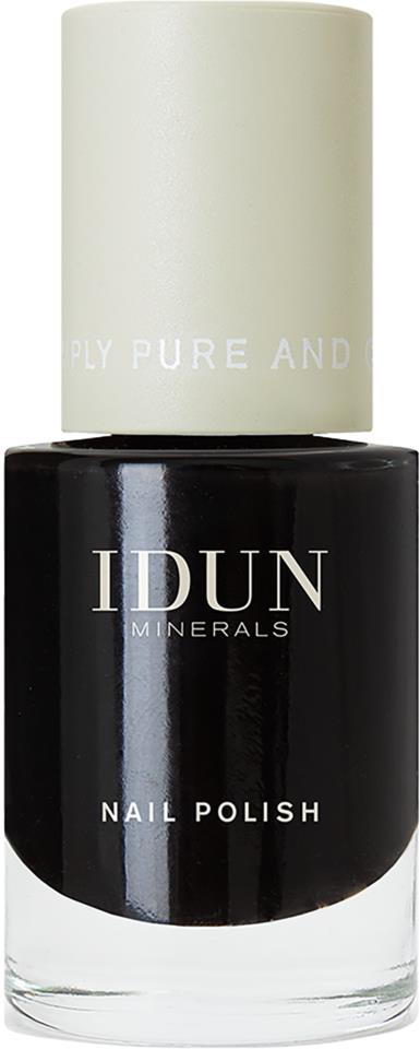 IDUN Minerals Nail Polish Onyx 11 ml