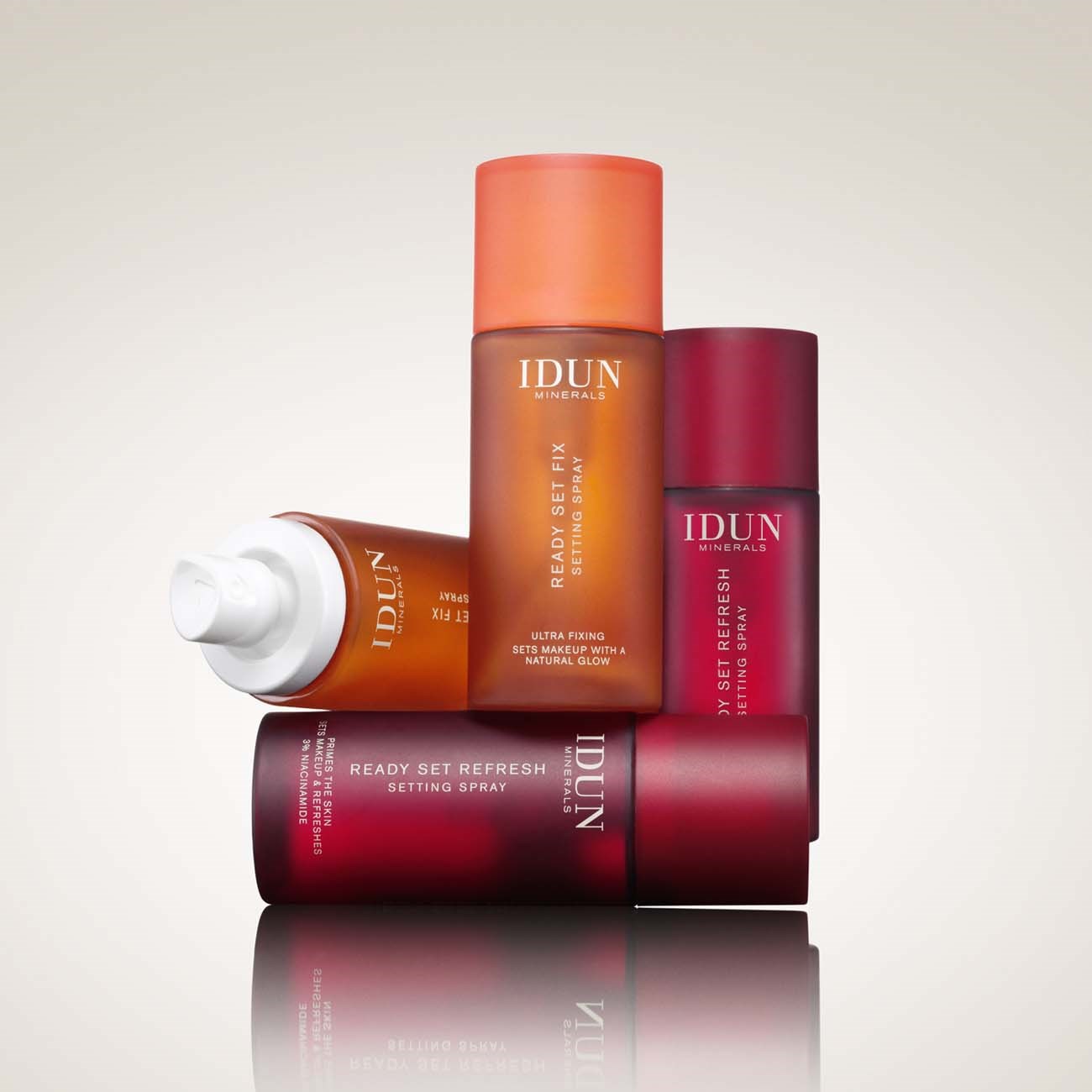 IDUN Minerals Ready Set Refresh Setting Spray Travel Size 50 ml (obrázok 3)