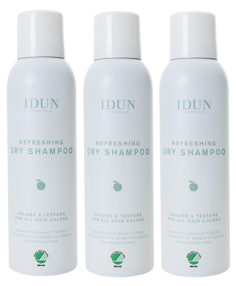IDUN Minerals Refreshing Dry Shampoo 3 Pack