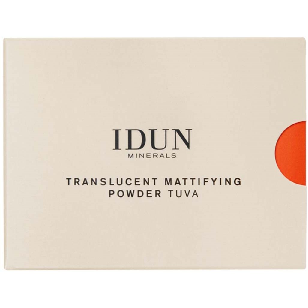 IDUN Minerals Translucent Mattifying Mineral Powder Tuva Tuva (zdjęcie 3)