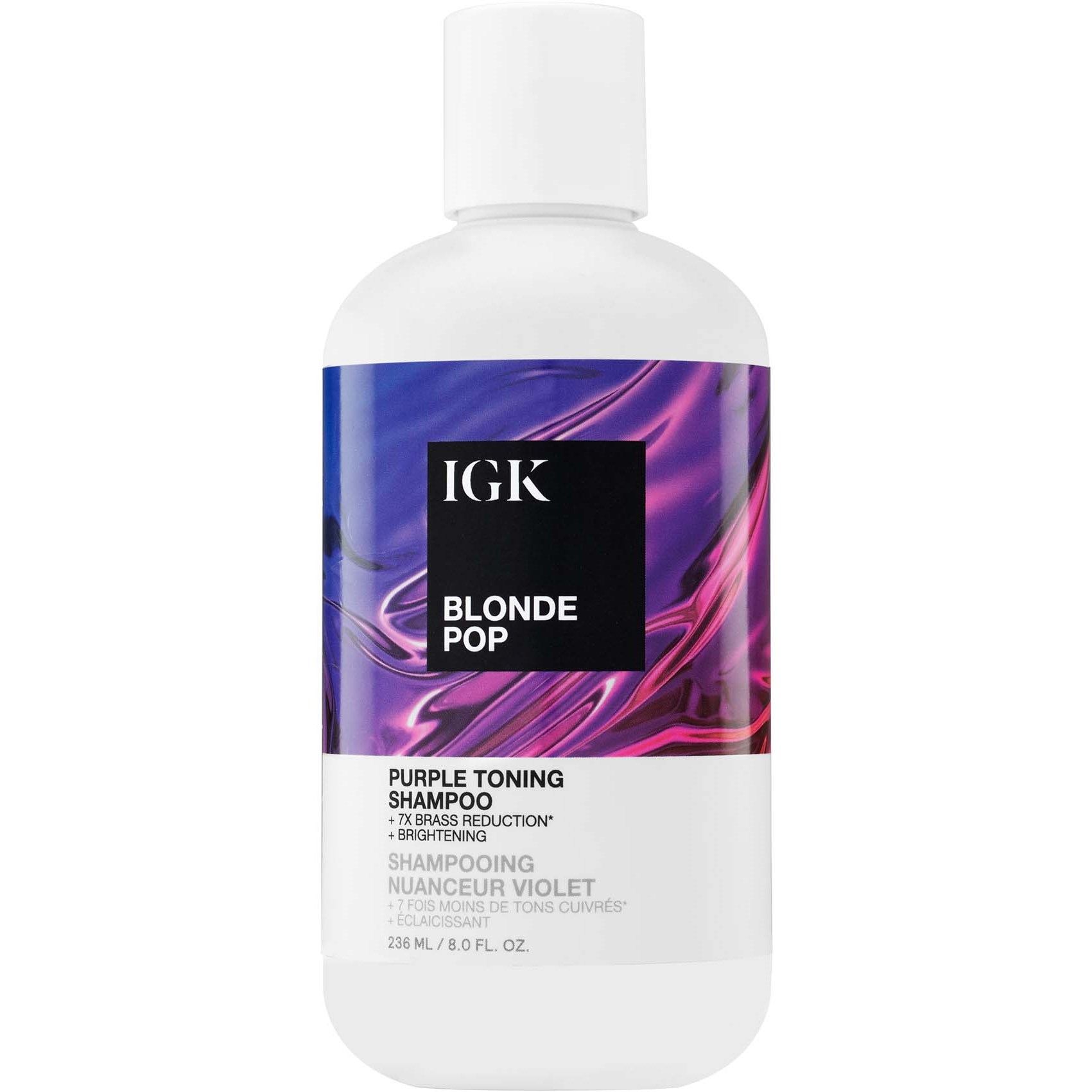IGK Blonde Pop Purple Toning Shampoo 236 ml