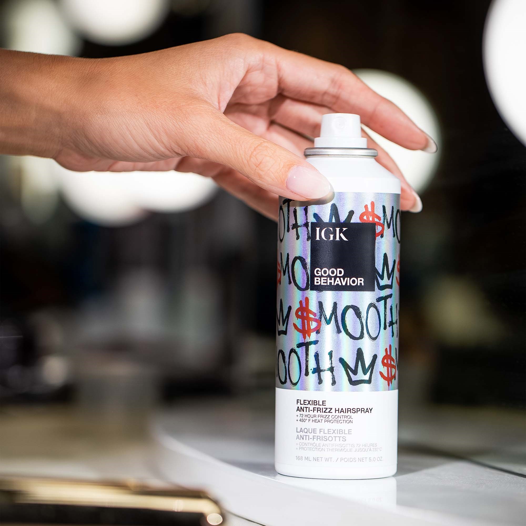 IGK Good Behavior Flexible Hairspray 168 ml (obrázok 6)