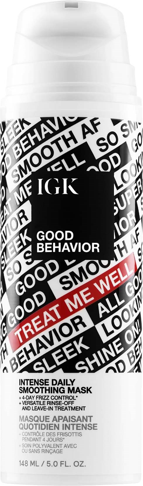 IGK Good Behavior Intense Daily Smoothing Mask 148 ml