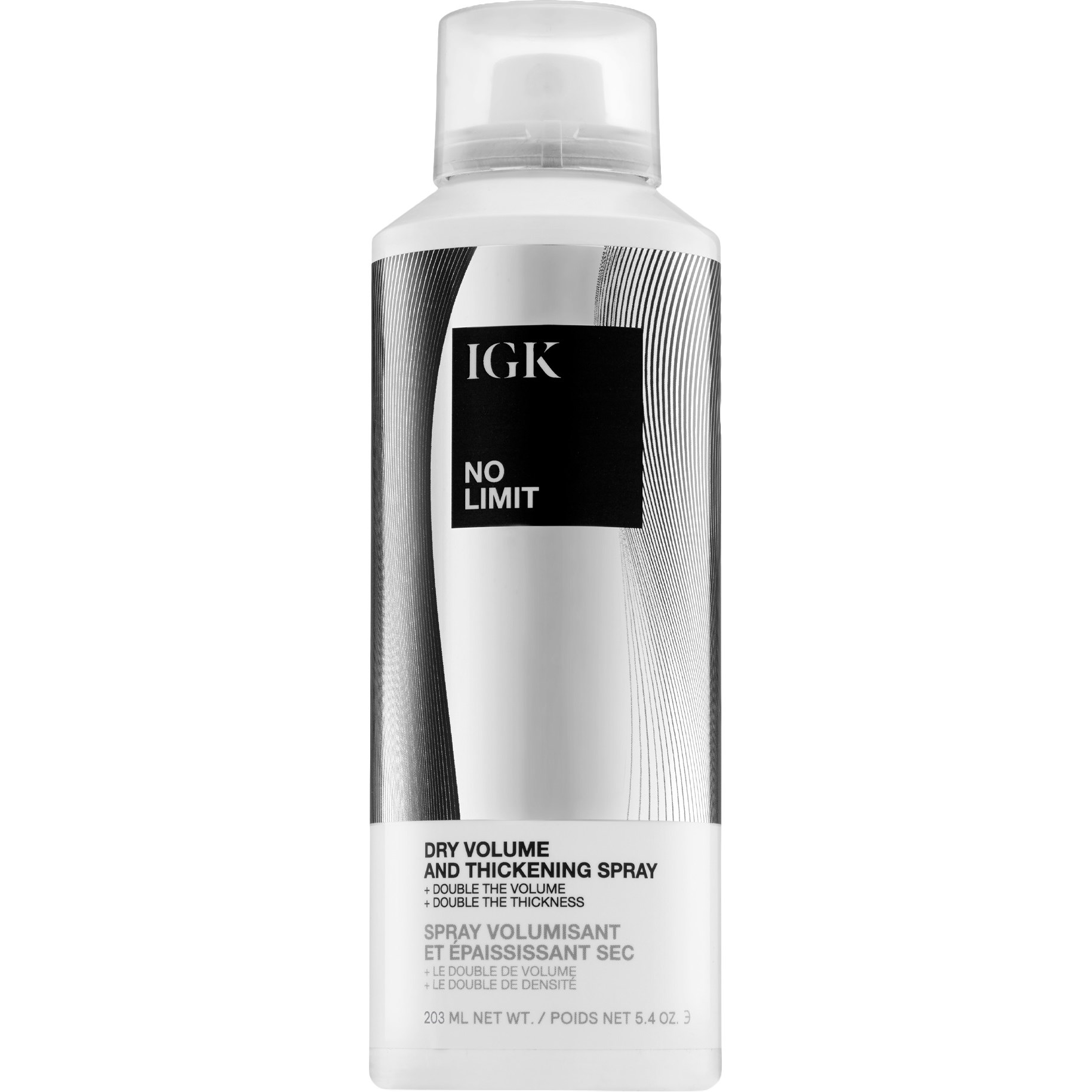 IGK No Limit Dry Volume & Thickening Finishing Spray 203 ml billede