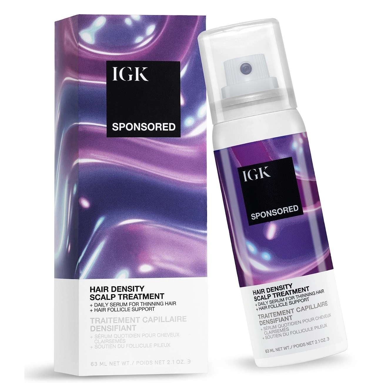 Фото - Шампунь IGK Sponsored Hair Density Scalp Treatment 63 ml