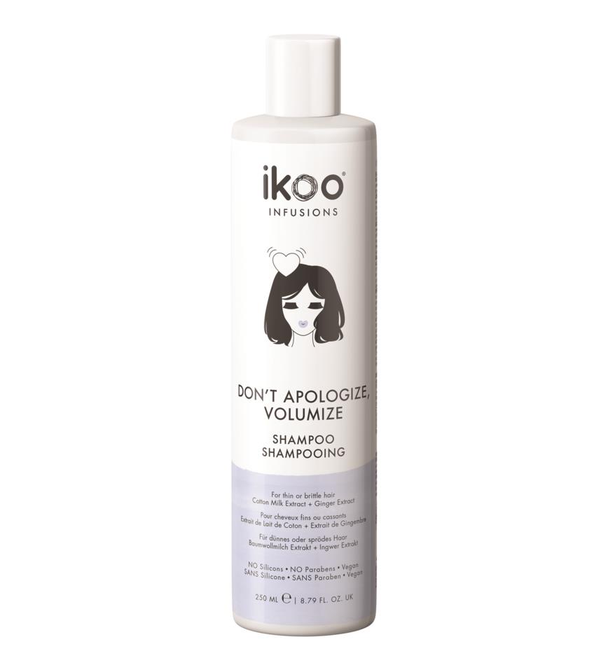 ikoo Shampoo Dont Apologize Volumize 250 ml