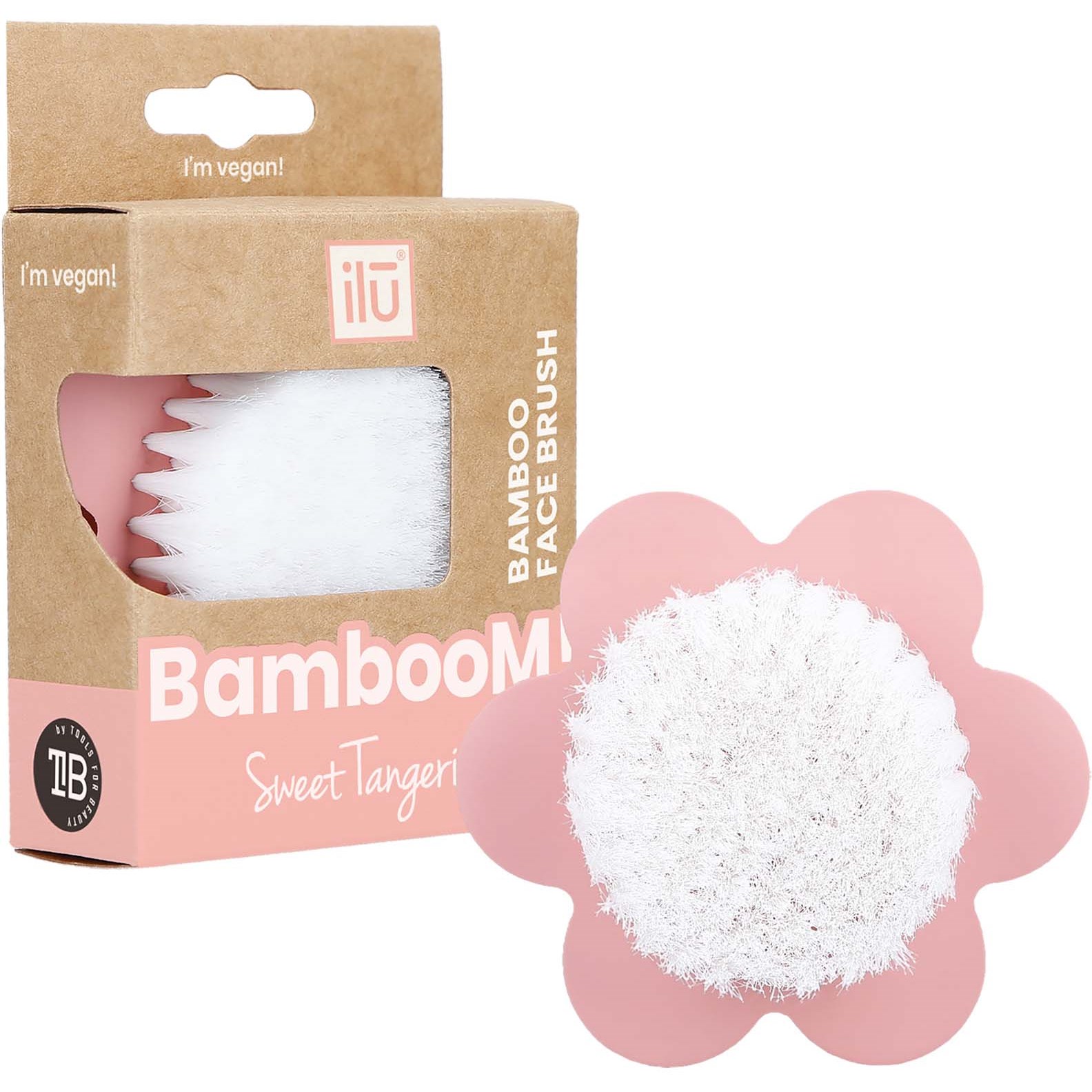 ilū Bamboom! Face Brush Sweet Tangerine ilū Bamboom! Face Brush Sweet Tangerine