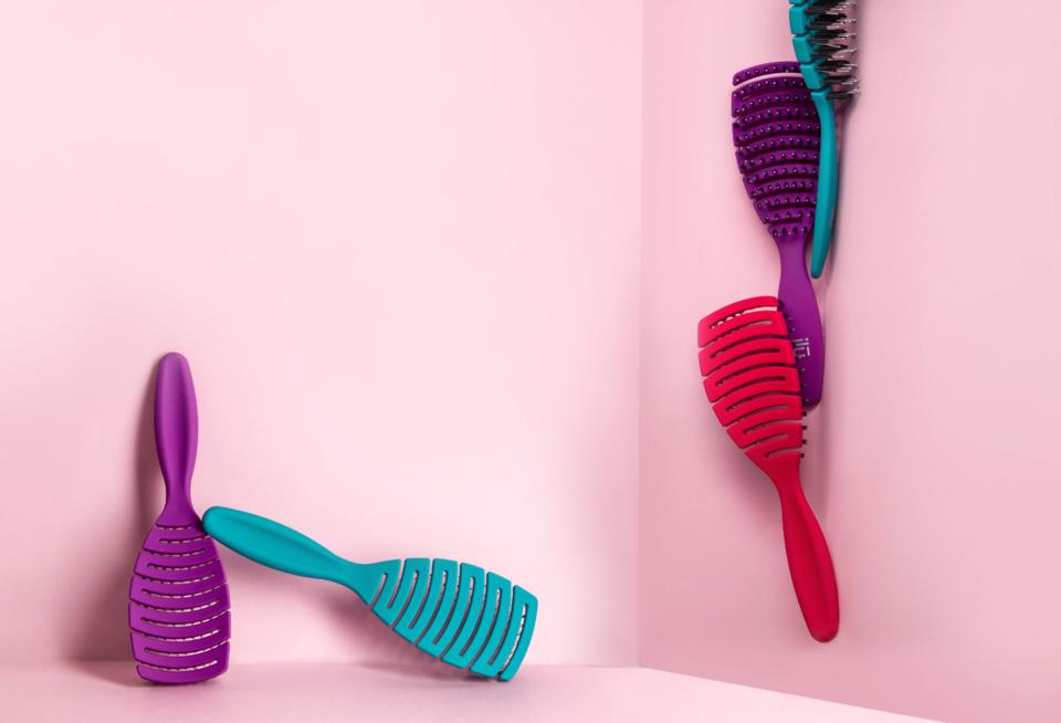 ilū Hairbrush Easy Detangling Purple