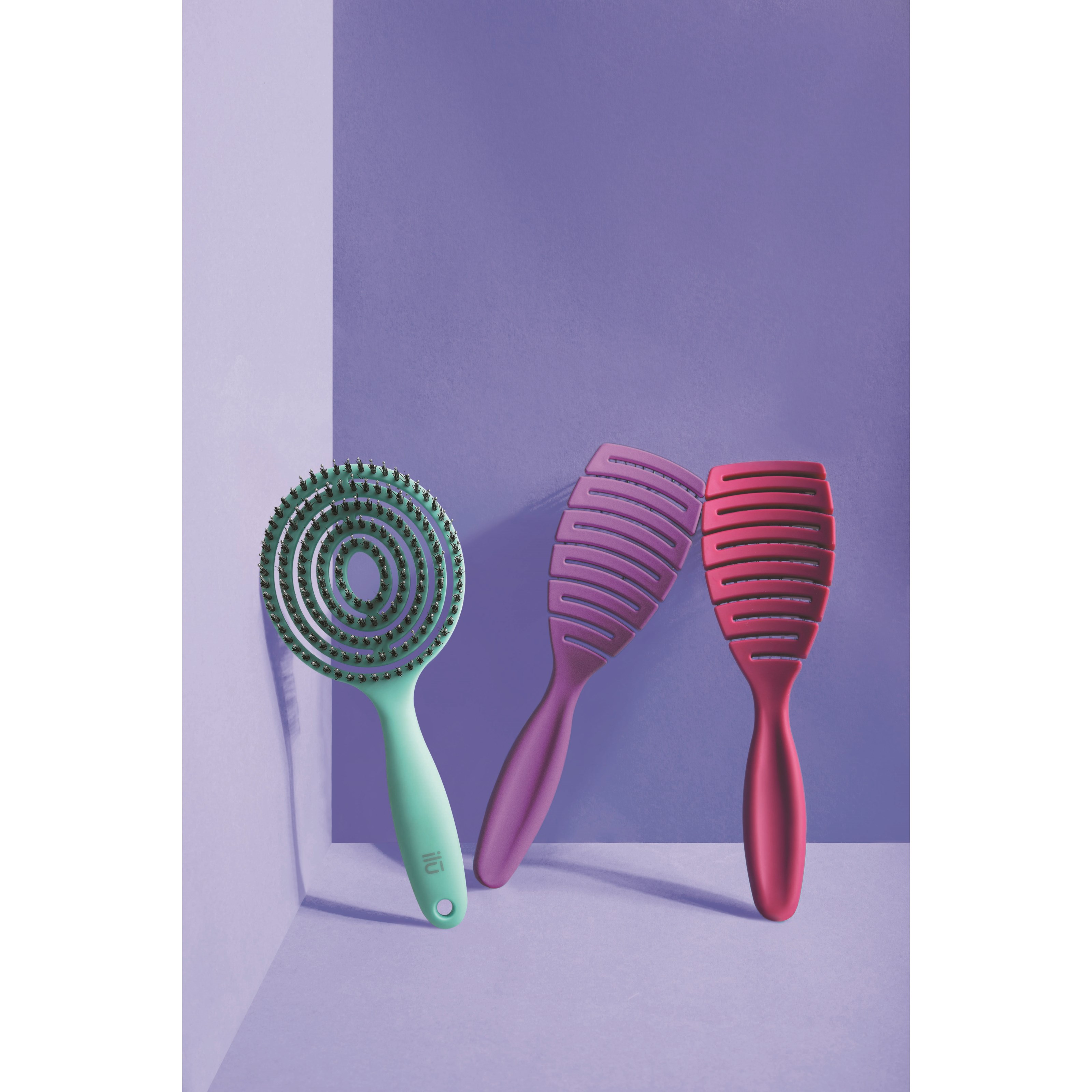 ilū Hairbrush Easy Detangling Rose (obrázok 11)