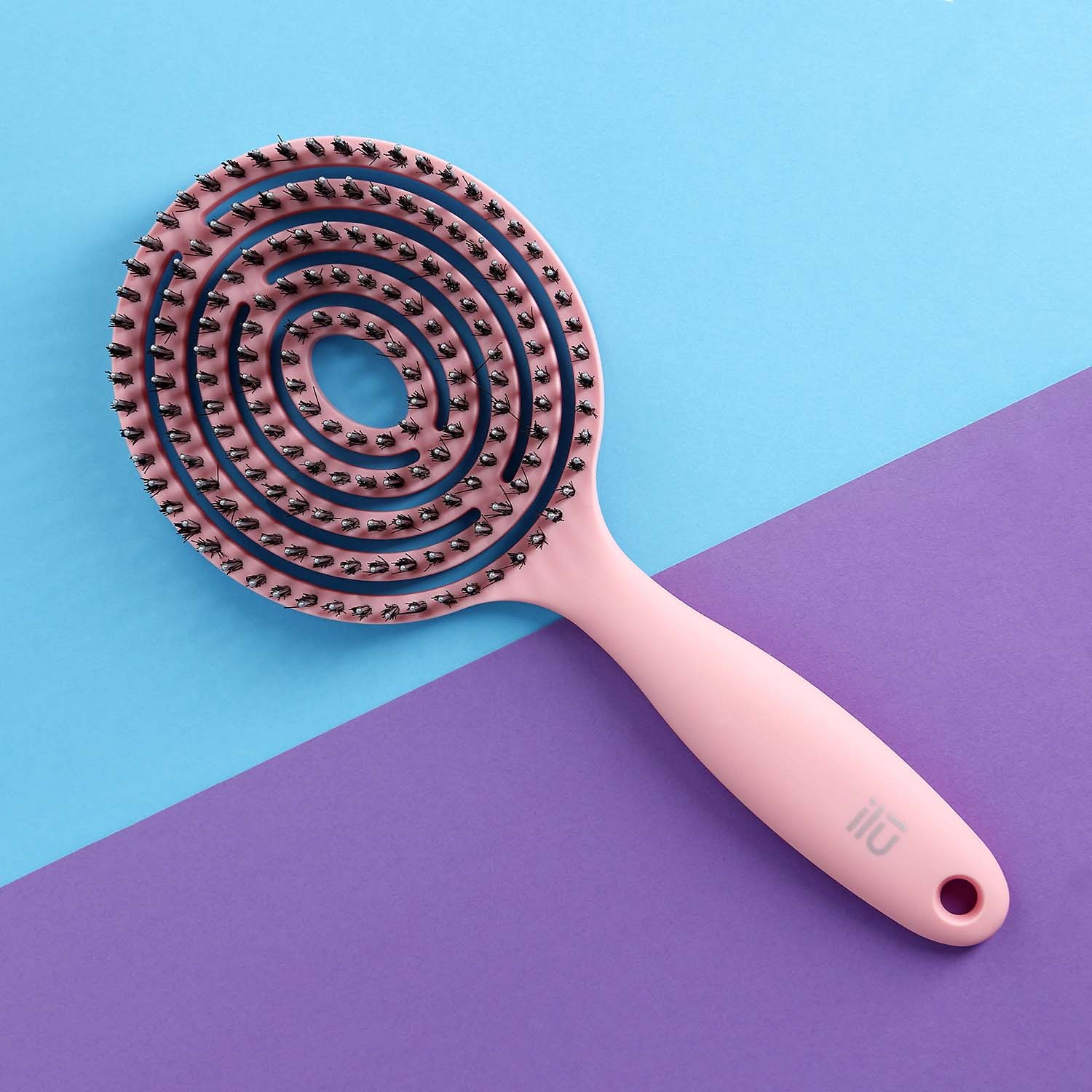 ilū Hairbrush Lollipop Pink (obrázok 8)