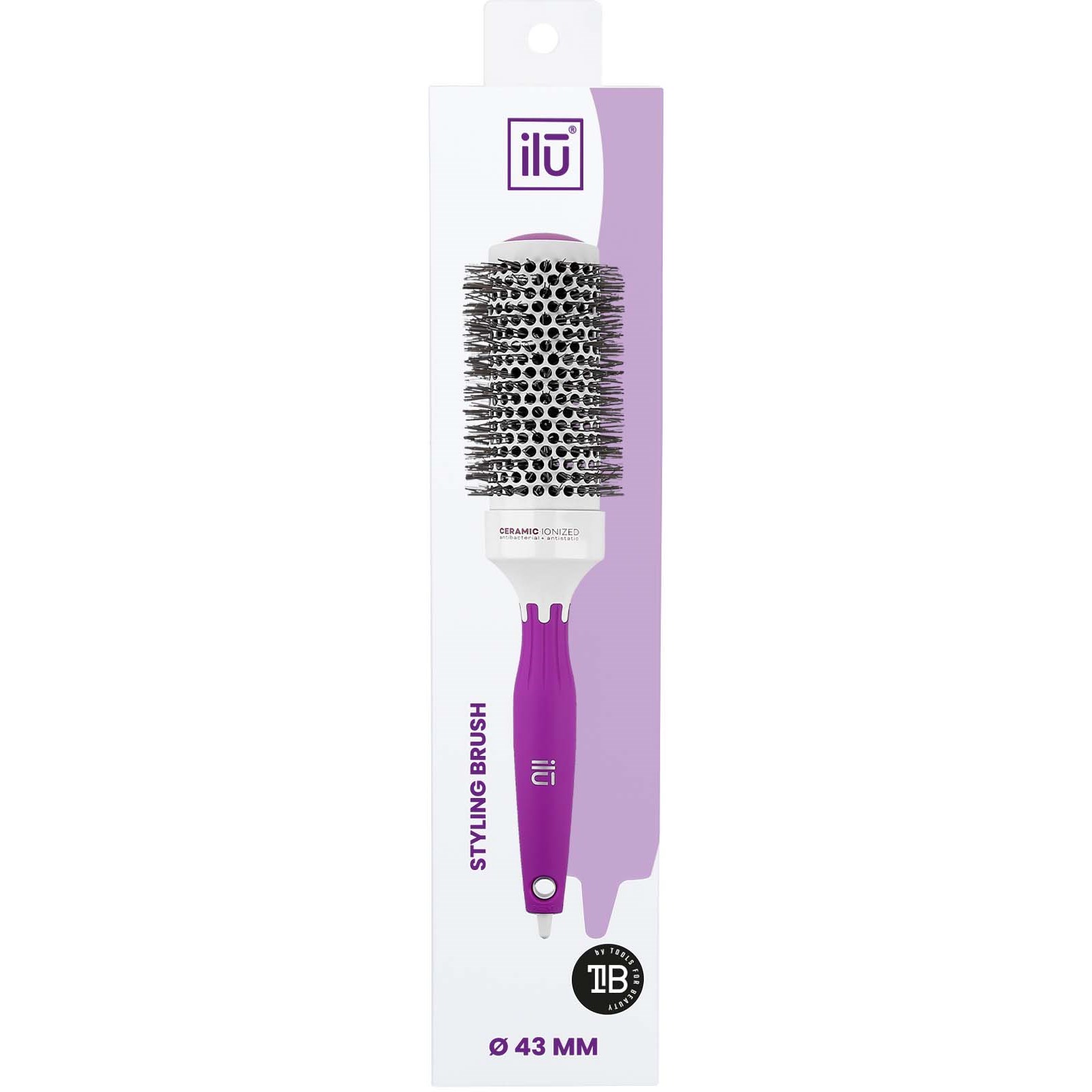 ilū Hairbrush Round 43 mm (obrázok 8)