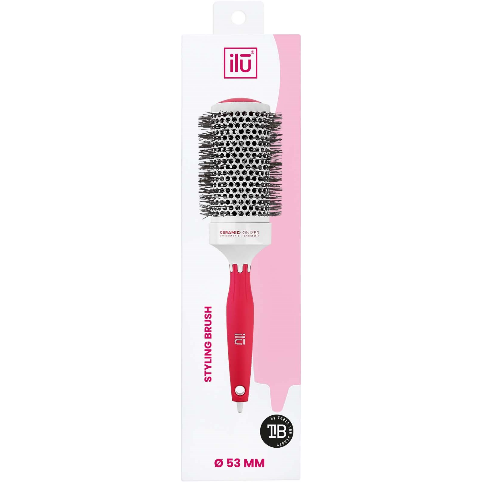 ilū Hairbrush Round Big 53 mm (obrázok 8)