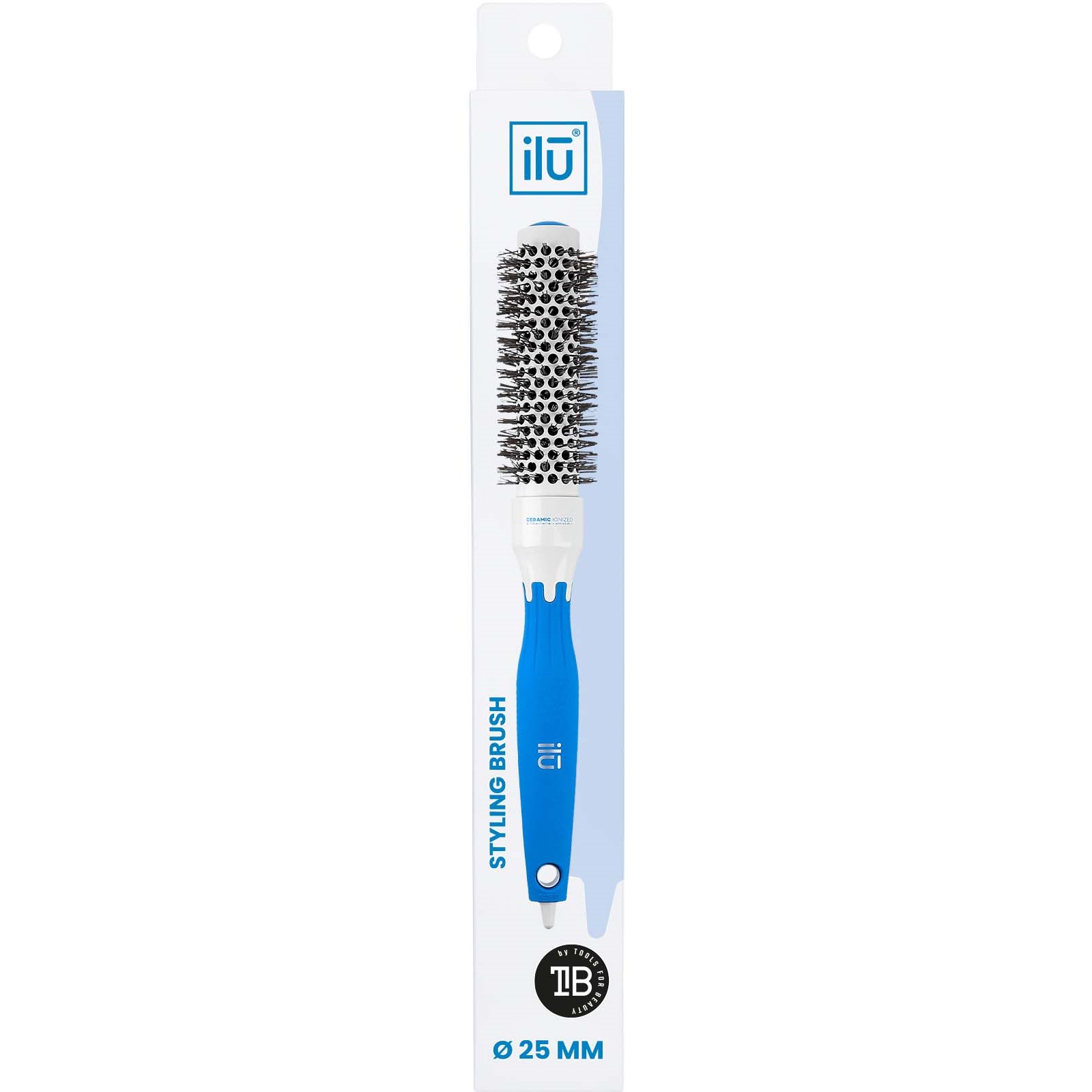 ilū Hairbrush Round Small 25 mm (obrázok 8)