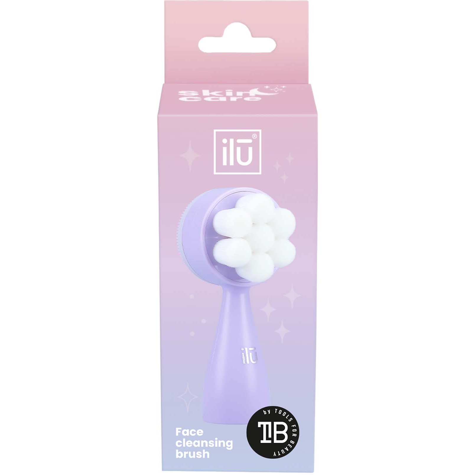 ilū Spa & Skincare Face Cleansing Brush Purple (obrázok 9)