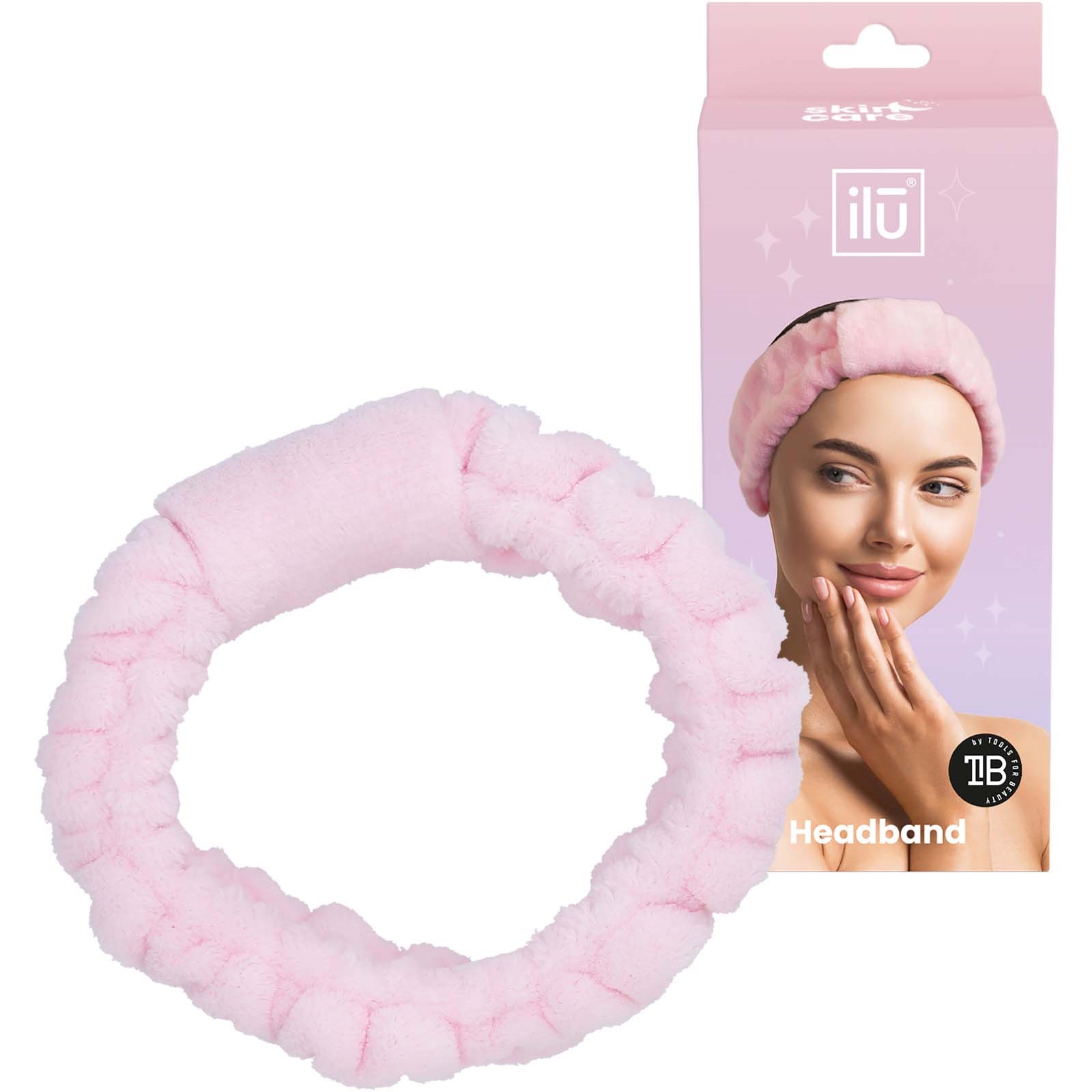 Läs mer om ilū Spa & Skincare Headband Pink