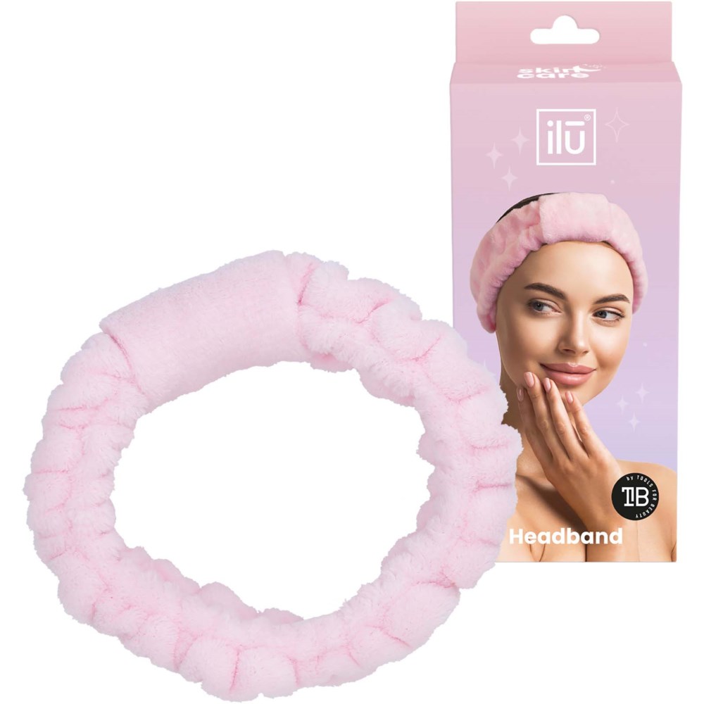 ilū ilū Spa & Skincare Headband Pink
