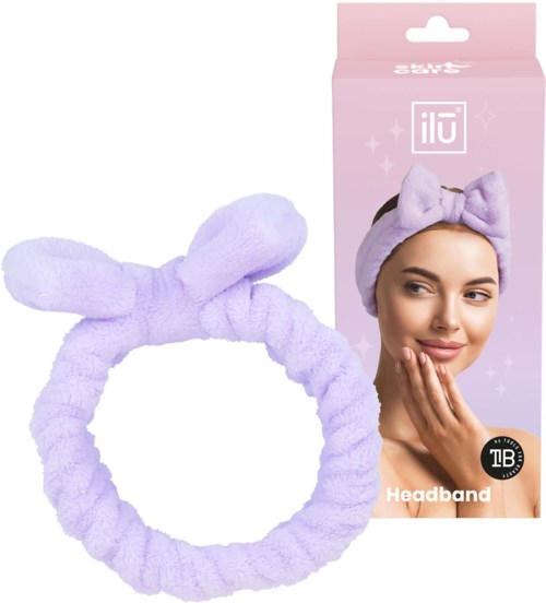 ilū Spa & Skincare Headband Purple