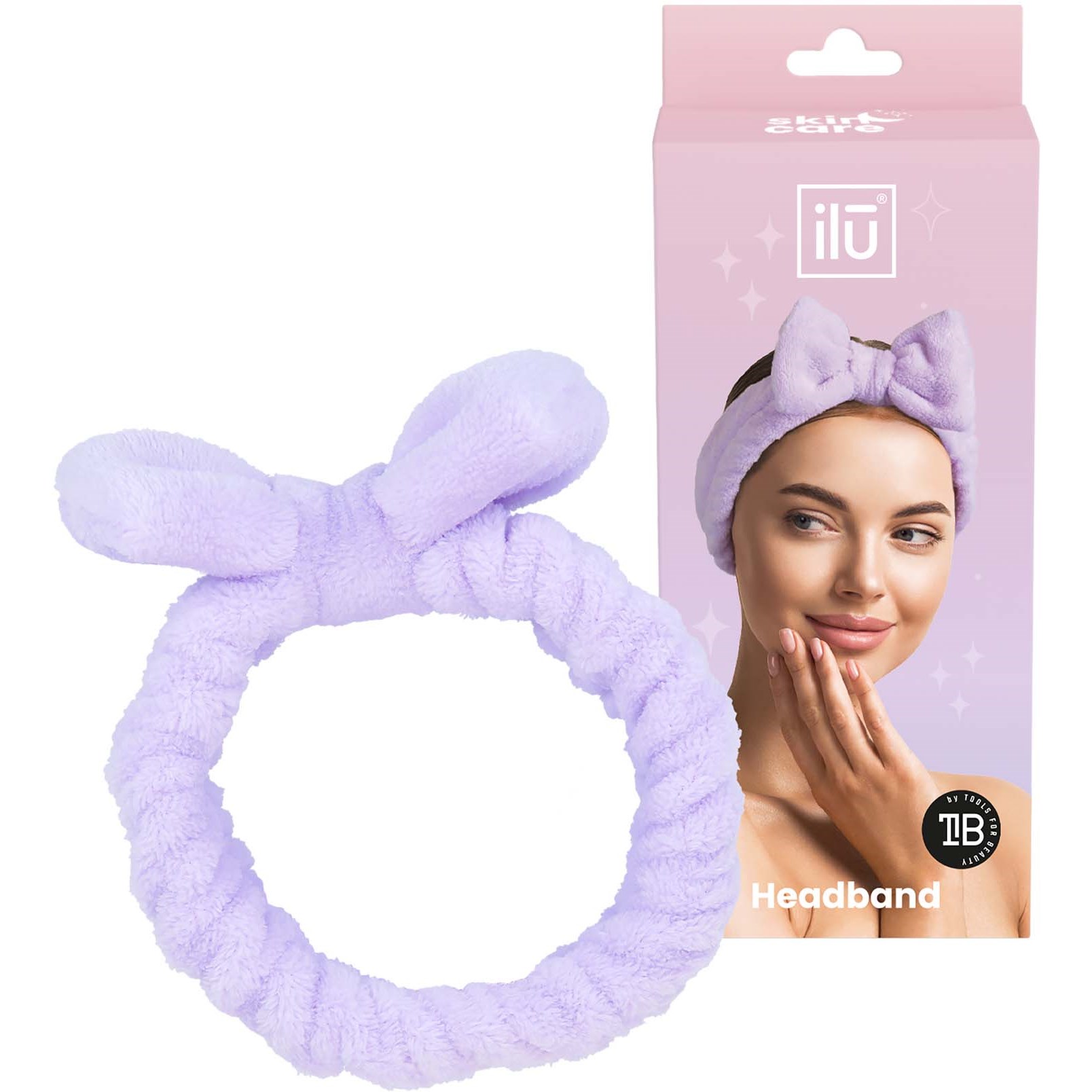 ilū Spa & Skincare Headband Purple