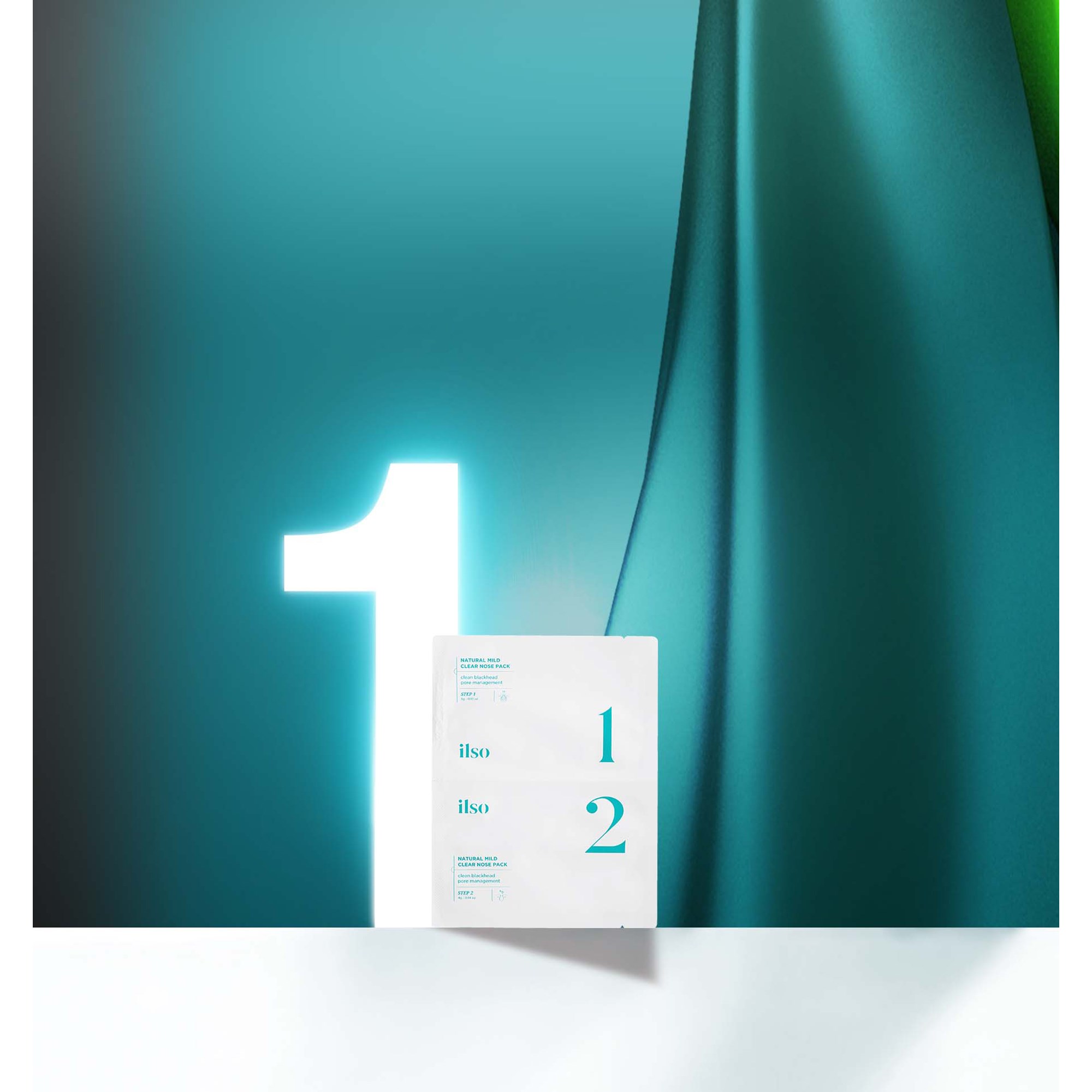ilso Natural Mild Clear Nose Patch 4 g x 5 pcs 5 szt. (obrázok 3)
