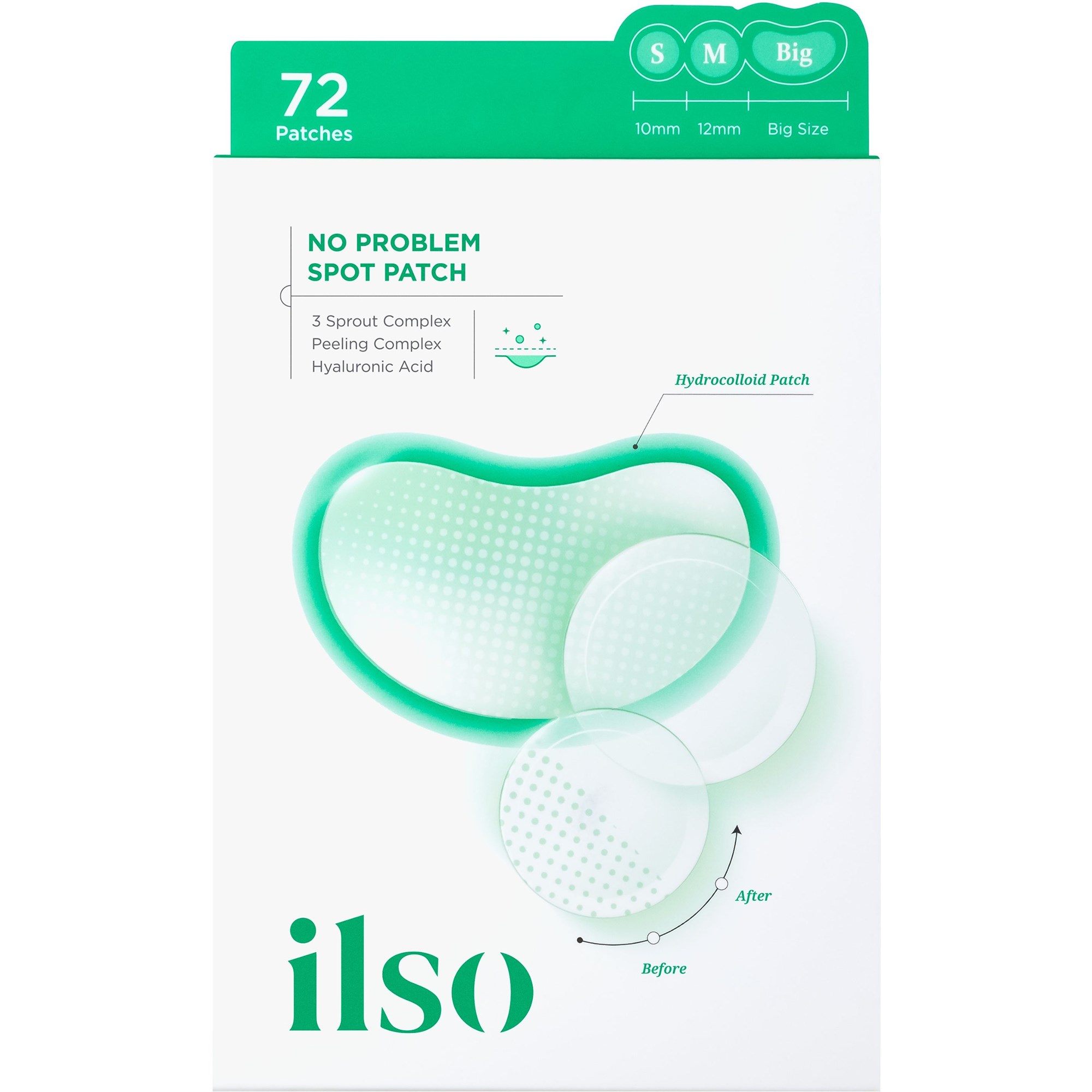 ilso No Problem Spot Patch 72 st