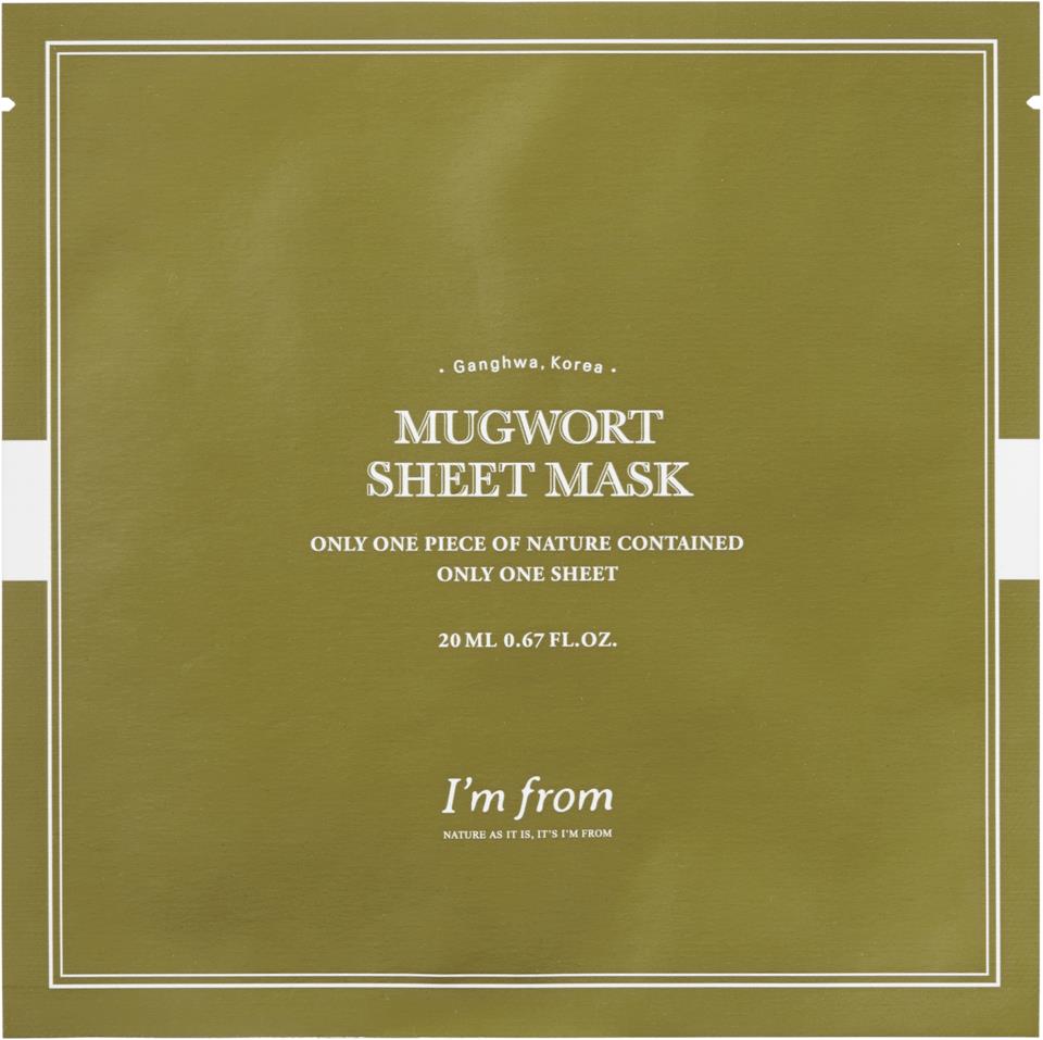 I'm From Mugwort Sheet Mask 1st