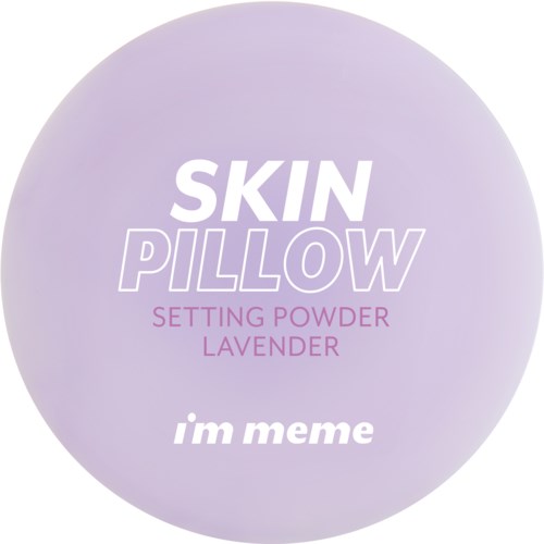 I'm Meme Skin Pillow Setting Powder Lavender