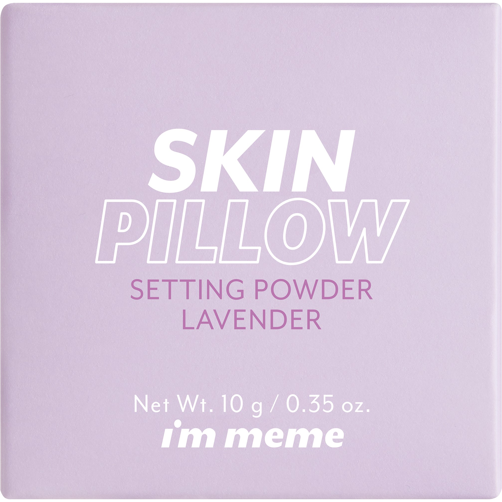 I'm Meme Skin Pillow Setting Powder Lavender (obrázok 4)