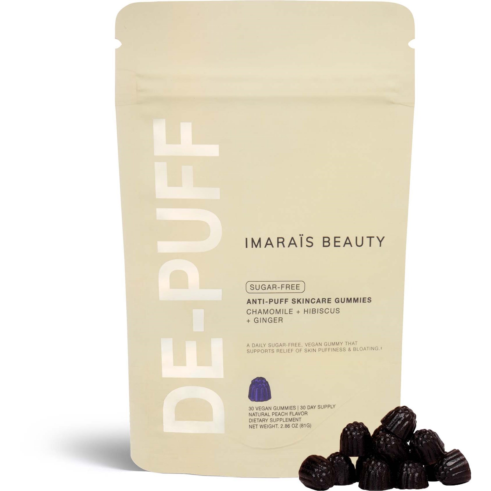 Imaraïs Beauty De-Puff Anti-Puff Skincare Gummies 30-pack