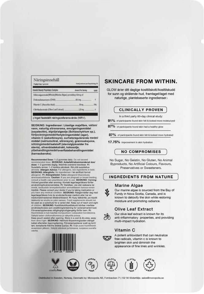 amatema glute y glow ingredients magnesium l-carnitine hyaluronic acid by AmatemasWomen's Creatine + Biotin Supplement for Muscle Growth Imaras Beauty Glow Skincare Gummies
