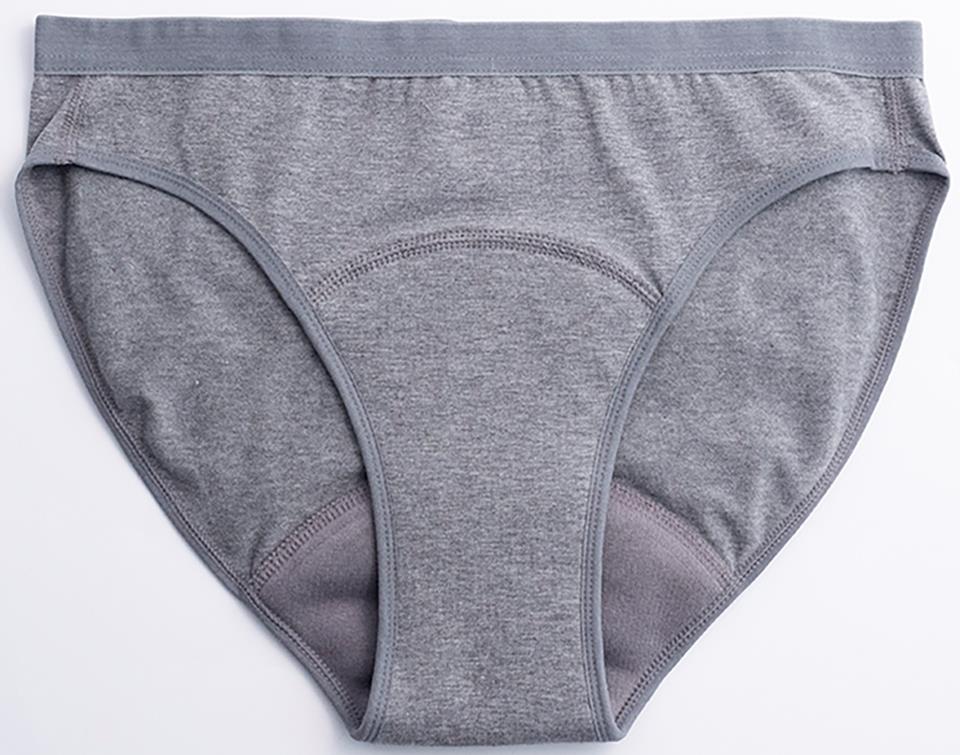 Imse Period Underwear Bikini L Medium Flow Grey