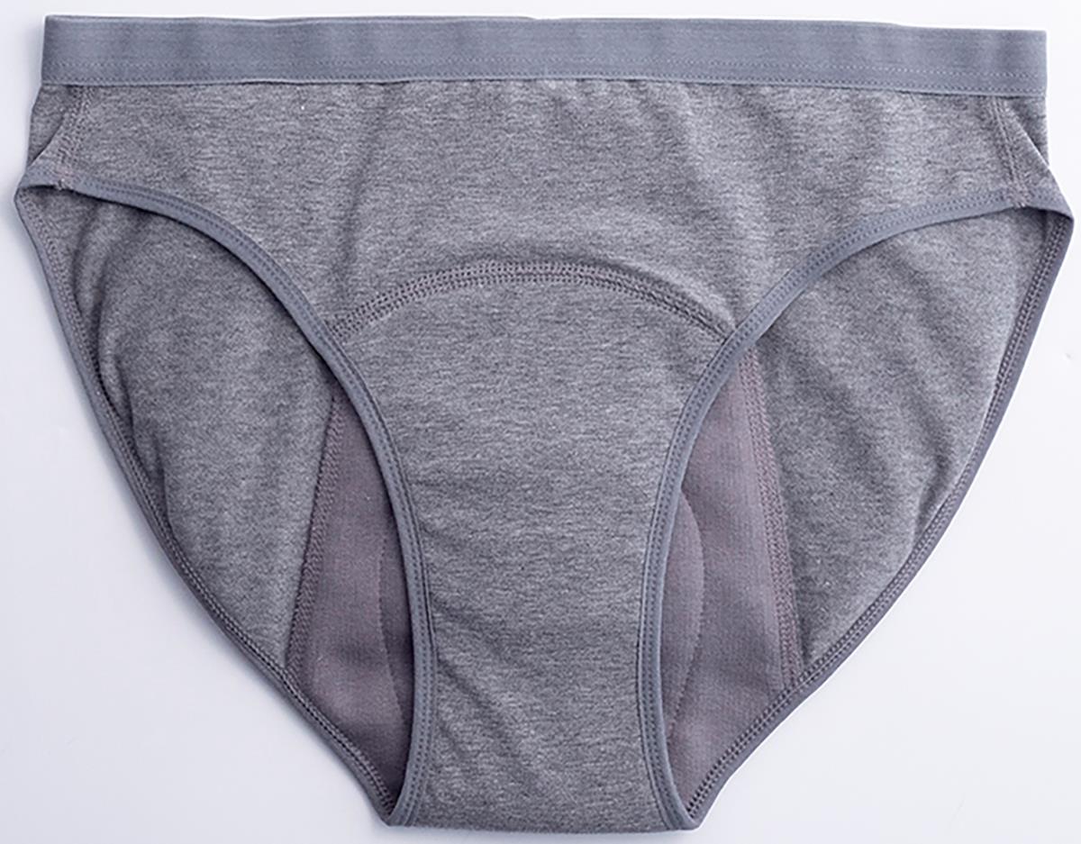 Imse Period Underwear Bikini Heavy Flow Grey M