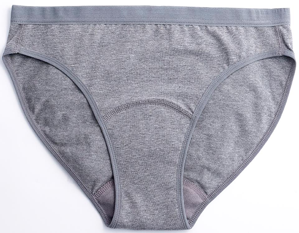 Imse Period Underwear Bikini M Light Flow Grey
