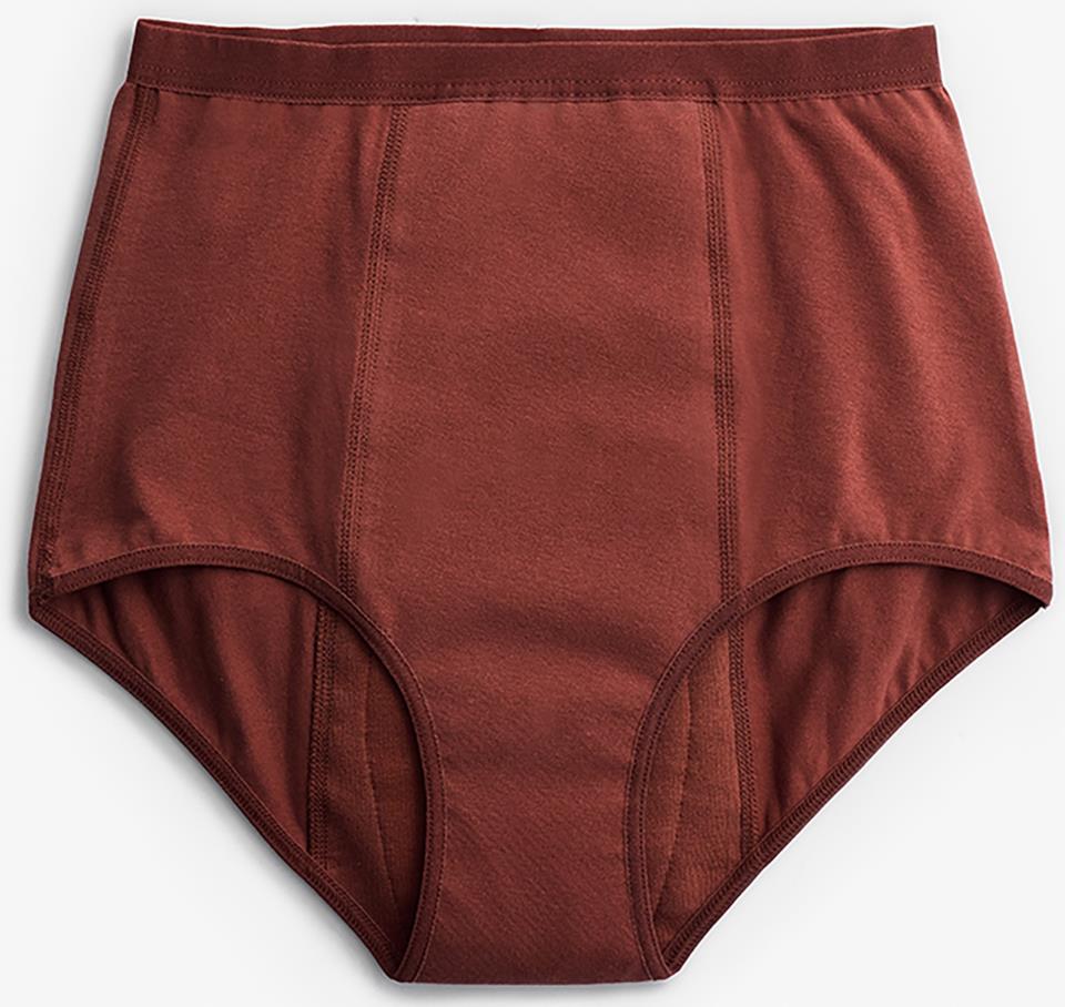 Imse Period Underwear High Waist XL Heavy Flow Rusty Bordeaux