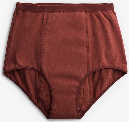 Imse Period Underwear High Waist Heavy Flow Rusty Bordeaux XXL