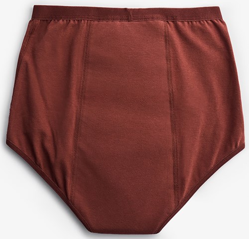 Imse Period Underwear High Waist Heavy Flow Rusty Bordeaux XXL