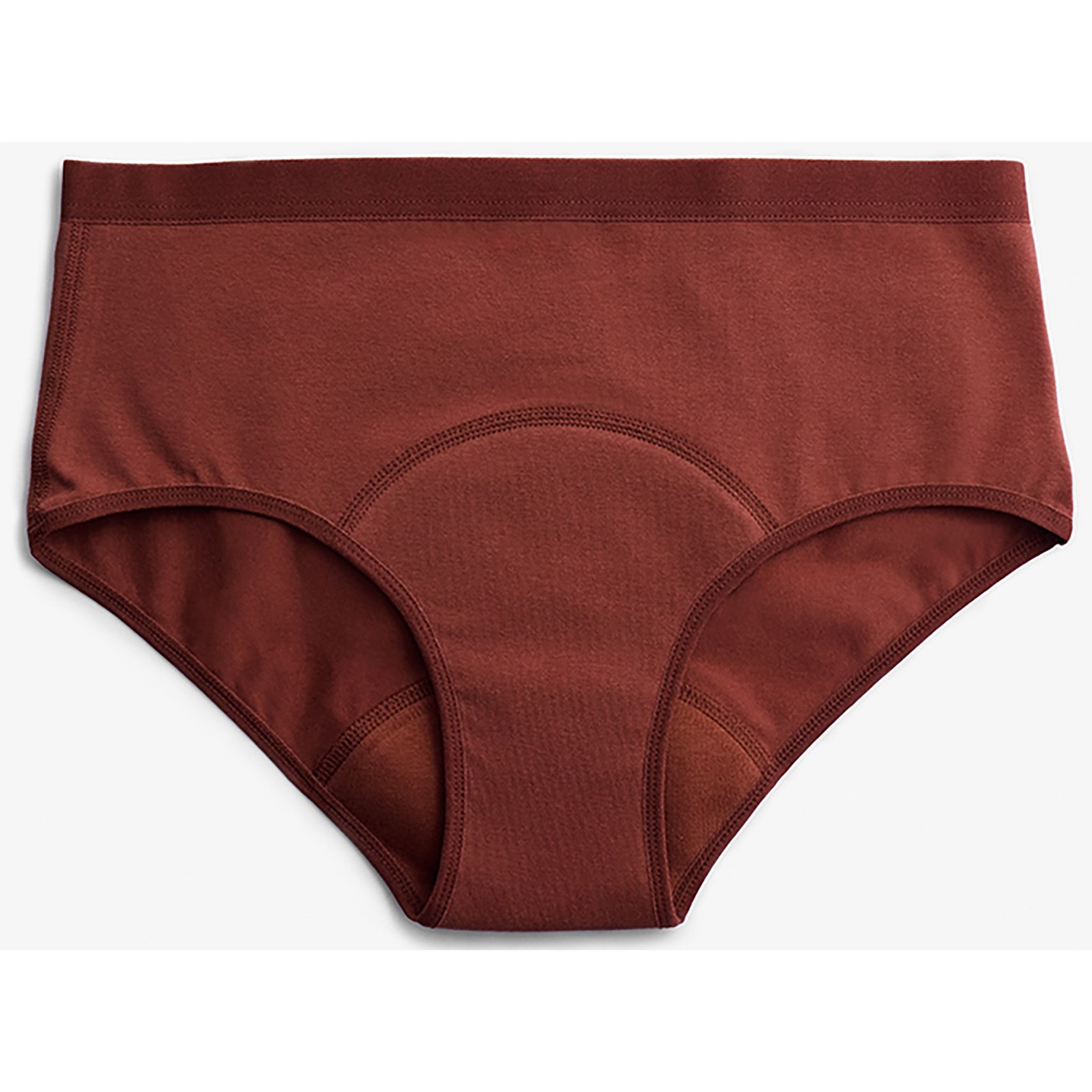 Läs mer om Imse Period Underwear Hipster Light Flow Rusty Bordeaux XL