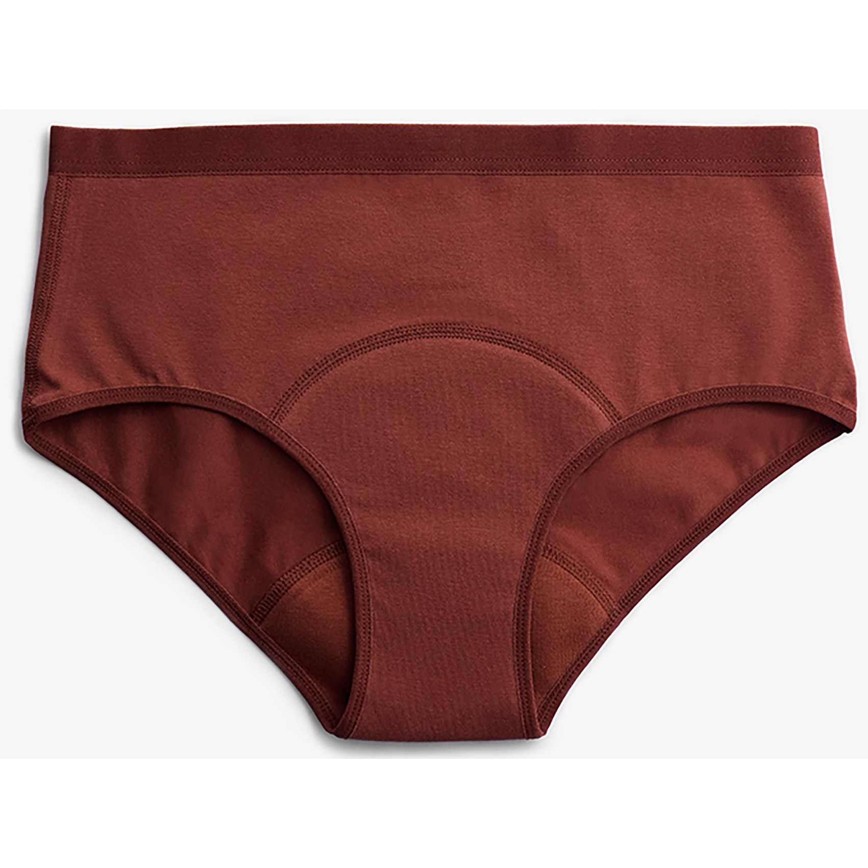 Läs mer om Imse Period Underwear Hipster Light Flow Rusty Bordeaux XS