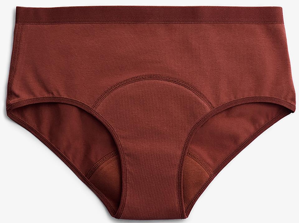 Imse Period Underwear Hipster XS Medium Flow Rusty Bordeaux