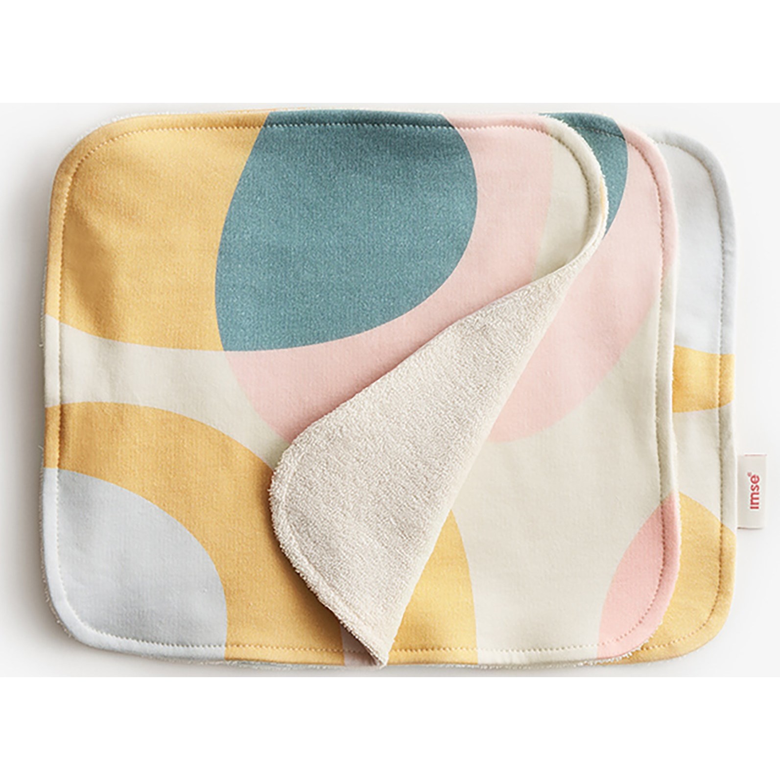 Imse Reusable Face Wipes Pastel Hoop