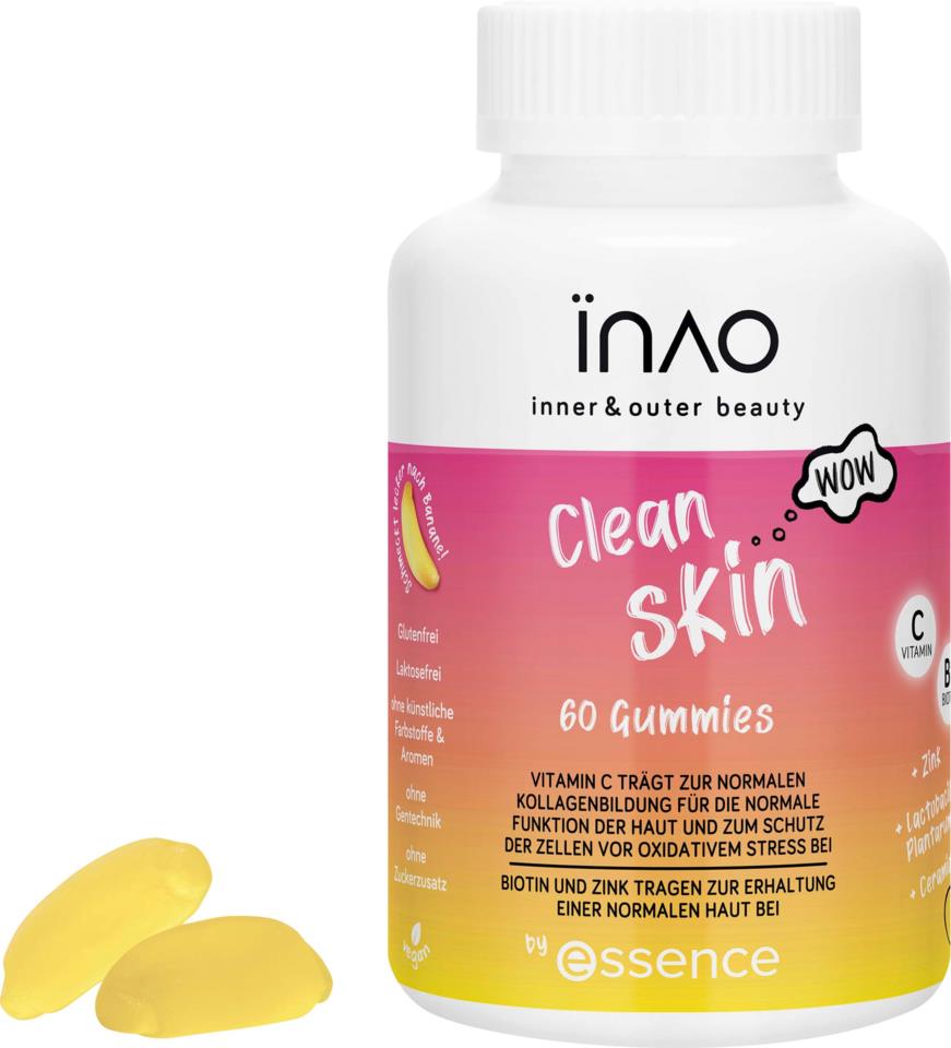 INAO inner and outer beauty Clean Skin gummies 60 pcs