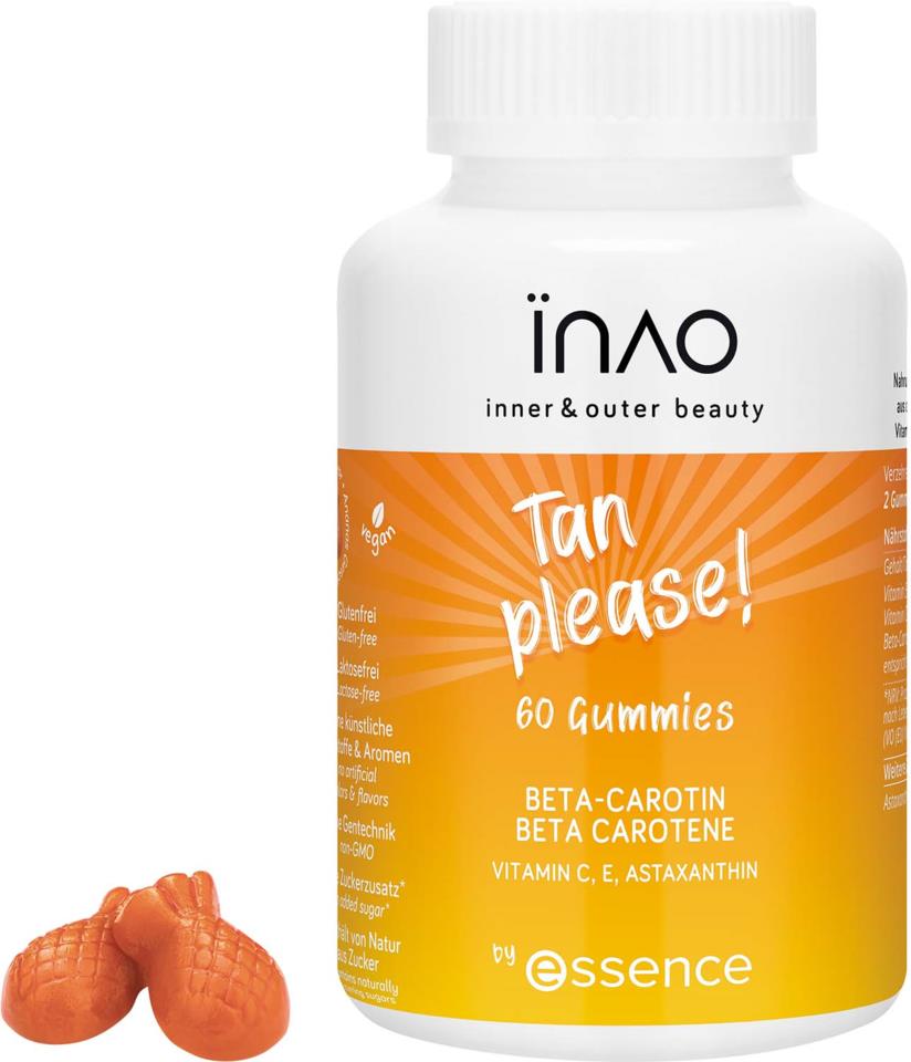 INAO inner and outer beauty Tan Please! Gummies 60 pcs