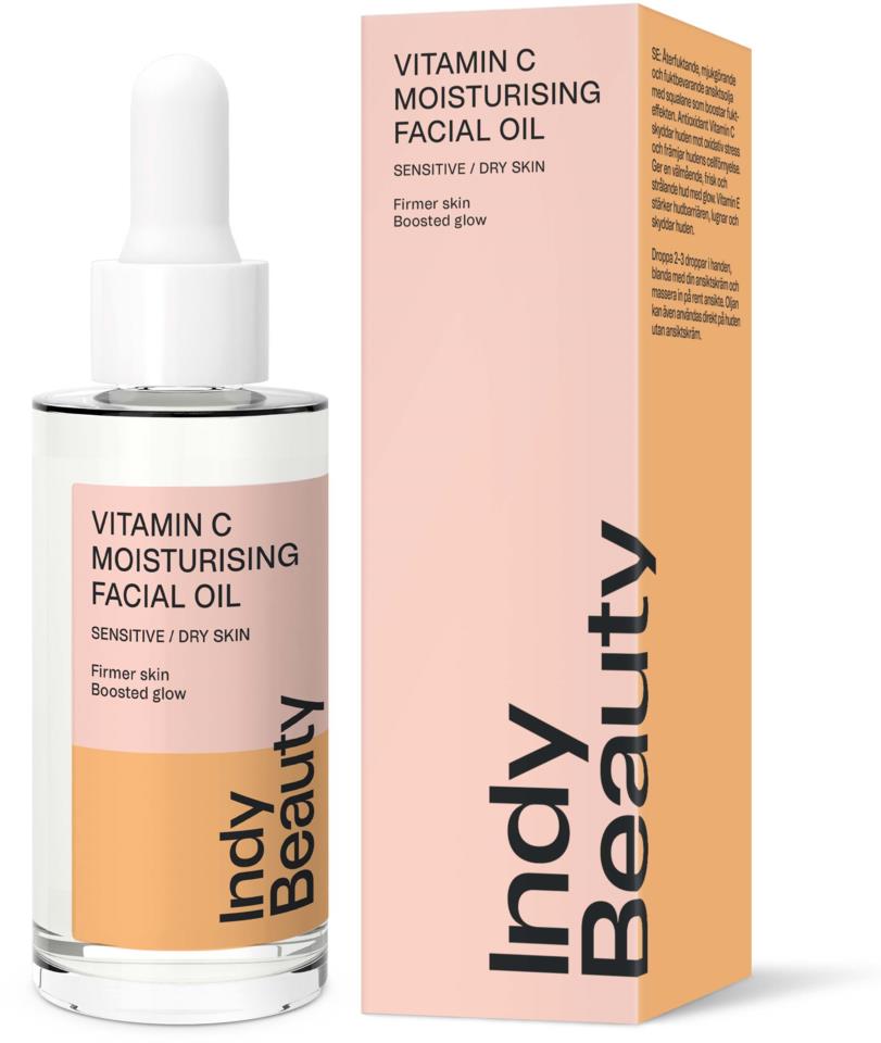 Indy Beauty Vitamin C Moisturising Facial Oil 30ml