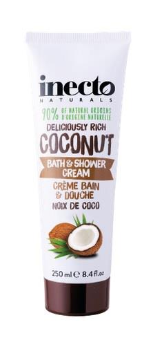 Inecto Naturals Coconut Bath & Shower Cream 250ml