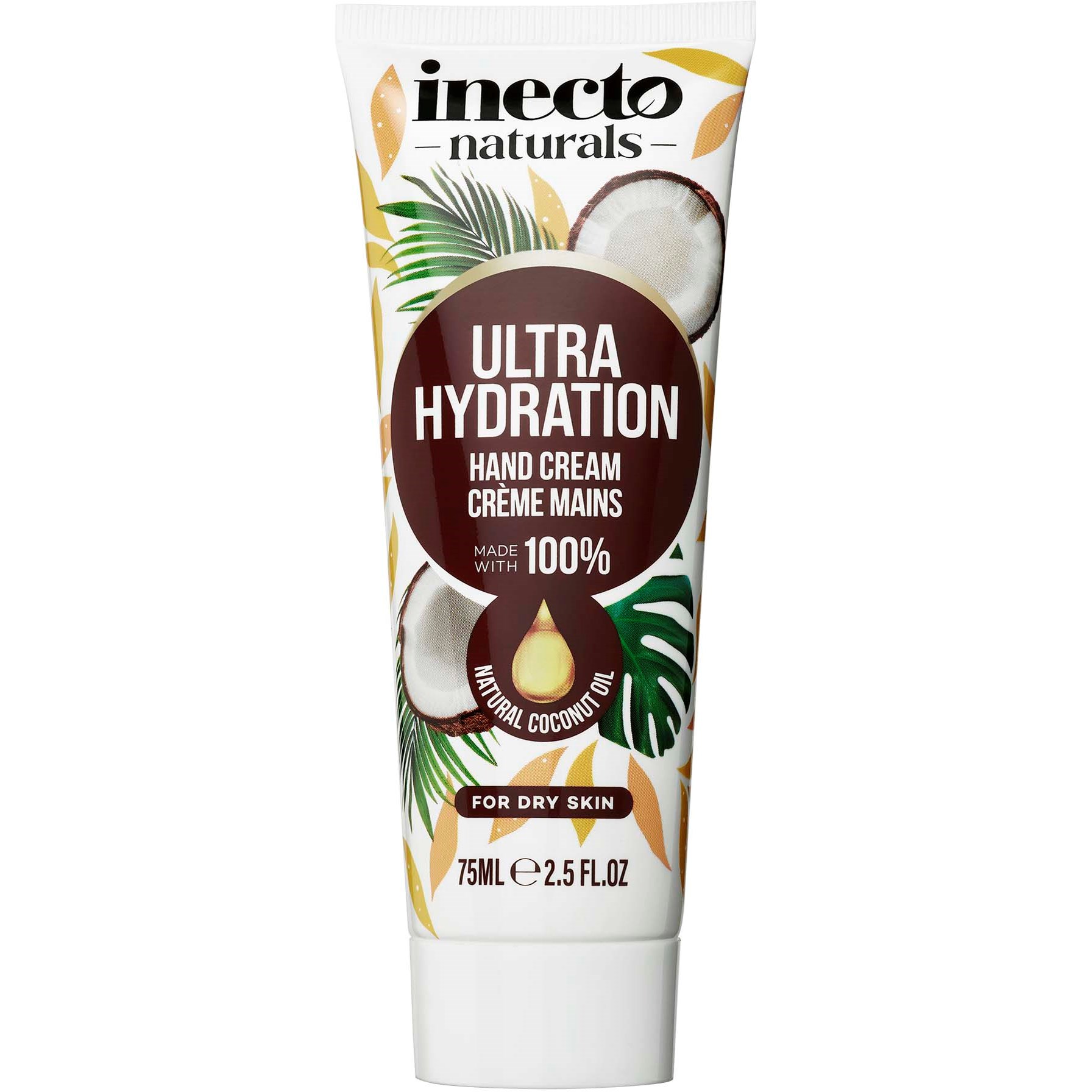 Inecto Coconut Hand & Nail Cream 75 ml