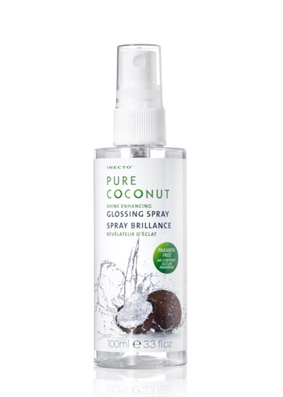 Inecto Pure Coconut Shine Enhancing Glossing Spray 100 ml | lyko.com