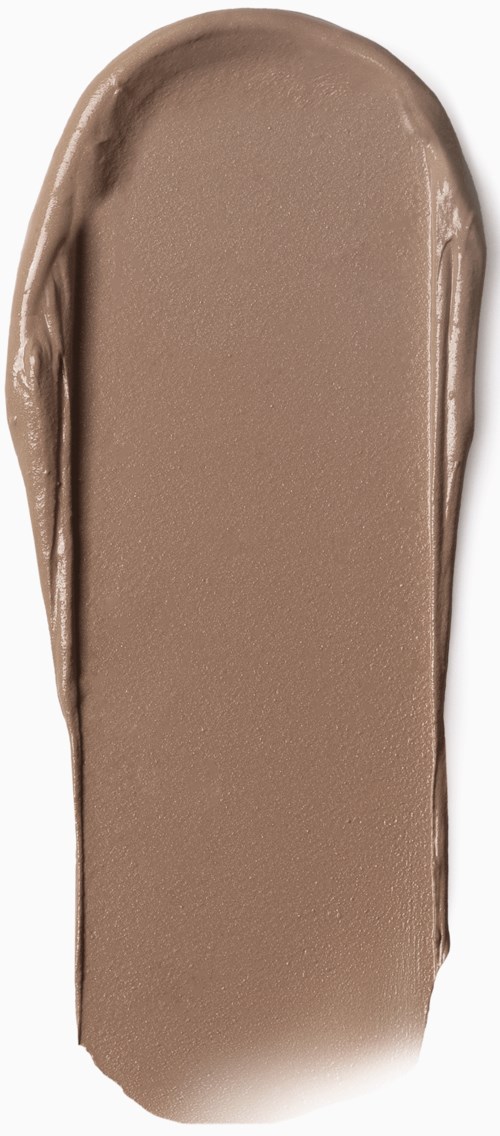 A smooth, oval-shaped object with a beige color and glossy surface.